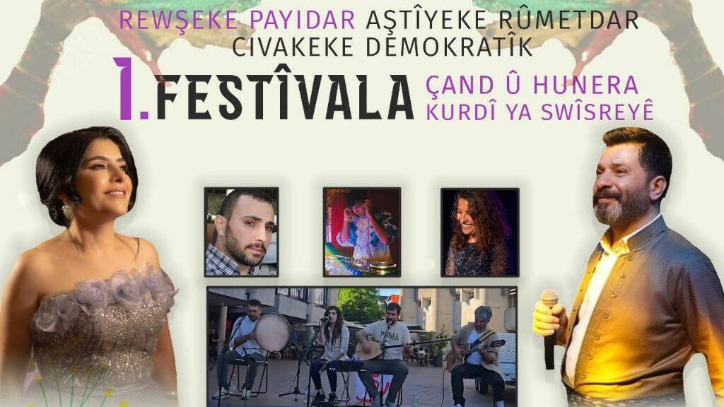 15 Ağustos Ruhu Bu Festivalde Yaşayacak; İsviçre Kürt Kültür ve Sanat Festivali